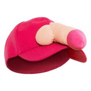 Kasket med Penis Lyserød