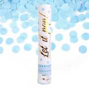 Konfettitykki Vaaleansininen