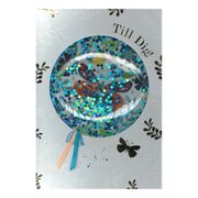 Konfettikort Fjäril