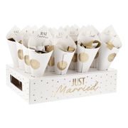 Konfettistrutar Kit Just Married