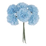 Konstgjord Blombukett Hortensior Ljusblå