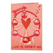 Kort med Kuvert Love Wheel