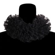 Krage i Spets Svart Deluxe