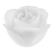 Lys Roseformet Hvit