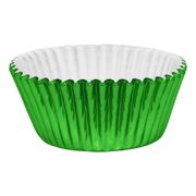 Muffinsformar Metallic Grön