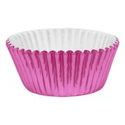 Muffinsformar Metallic Rosa