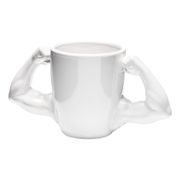 Muskelmugg Vit