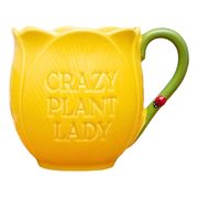 Mugg Tulpan Crazy Plant Lady