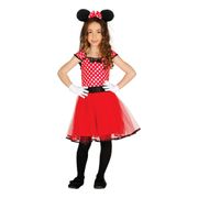 Mus Klänning Barn Maskeraddräkt