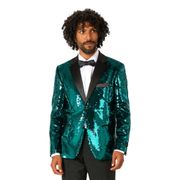 OppoSuits Paljettblazer Brilliant Grøn