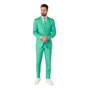 OppoSuits Trendy Turquoise Jakkesæt