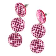 Örhängen Rosa Discokulor