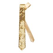 Paljettslips Guld