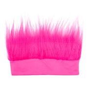 Pandebånd Med Hår Neonpink