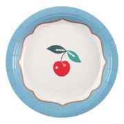 Pappersassietter Körsbär