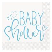 Papirserviett Blå Baby Shower