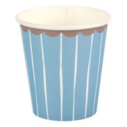 Pappersmugg Liten Blå/Brun