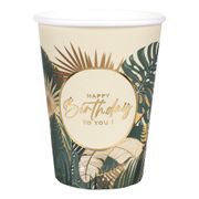 Pappersmuggar Birthday Jungle Vert