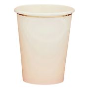 Pappersmuggar Guld/Persika Ombre