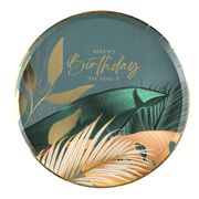 Papperstallrikar Birthday Jungle Vert