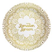 Papperstallrikar Ramadan Kareem