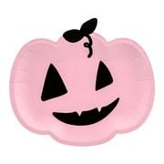 papperstallrikar-rosa-pumpa-halloween-1