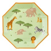 Safari Party -pahvilautaset