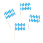 Partypicks Flagg Bayerisk Blå