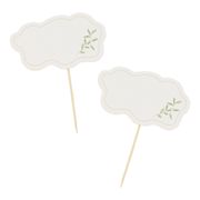 Partypicks Gröna Löv Botanic