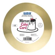 PME Tårtbricka Rund Guld Metallic