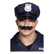 Polis Mustasch Svart