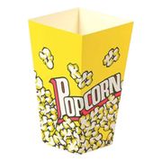 Popcornbägare Gul