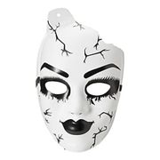 Porselensdukke Deluxe Maske