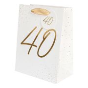Presentpåse 40 Guld