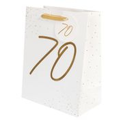 Presentpåse 70 Guld