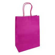 Presentpåse med Handtag Mörklila