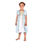 Prinsessklänning Sammetsturkos Barn