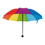 Regnbuefarvet Paraply