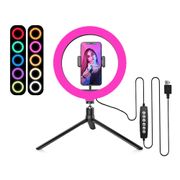 TikTok RGB Ring Light Selfie Lampa