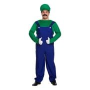 Rörmokare Grön Budget Plus-size Maskeraddräkt