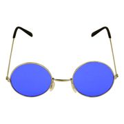 Runde Briller Blå