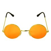Runde Briller Orange