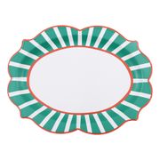 Serveringsbricka Grön/Orange