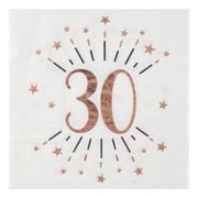 Lautasliinat 30 Sparkling Roséguld