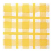 Lautasliinat Keltaiset Ruudulliset