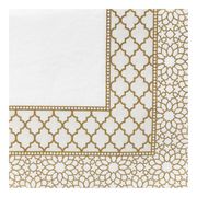 Servietter Guld Ornament
