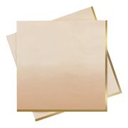 Servetter Guld/Persika Ombre