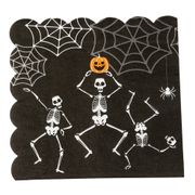 servetter-halloween-skelett-77026-1