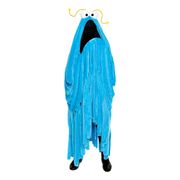 Sesame Street Yip Yip Martian Blå Alien Maskeraddräkt