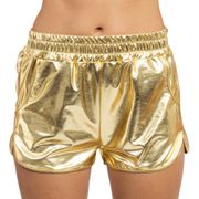 Shorts Metallic Guld